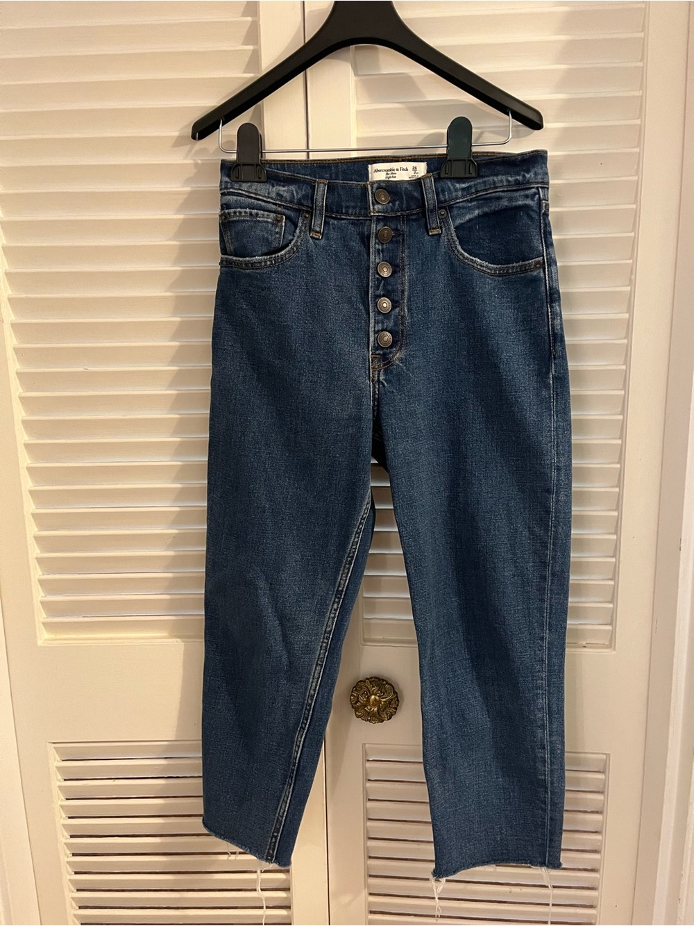Abercrombie & Fitch Dark Blue Skinny Leg Jeans